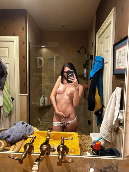 I need naughty company to get these panties all the way off