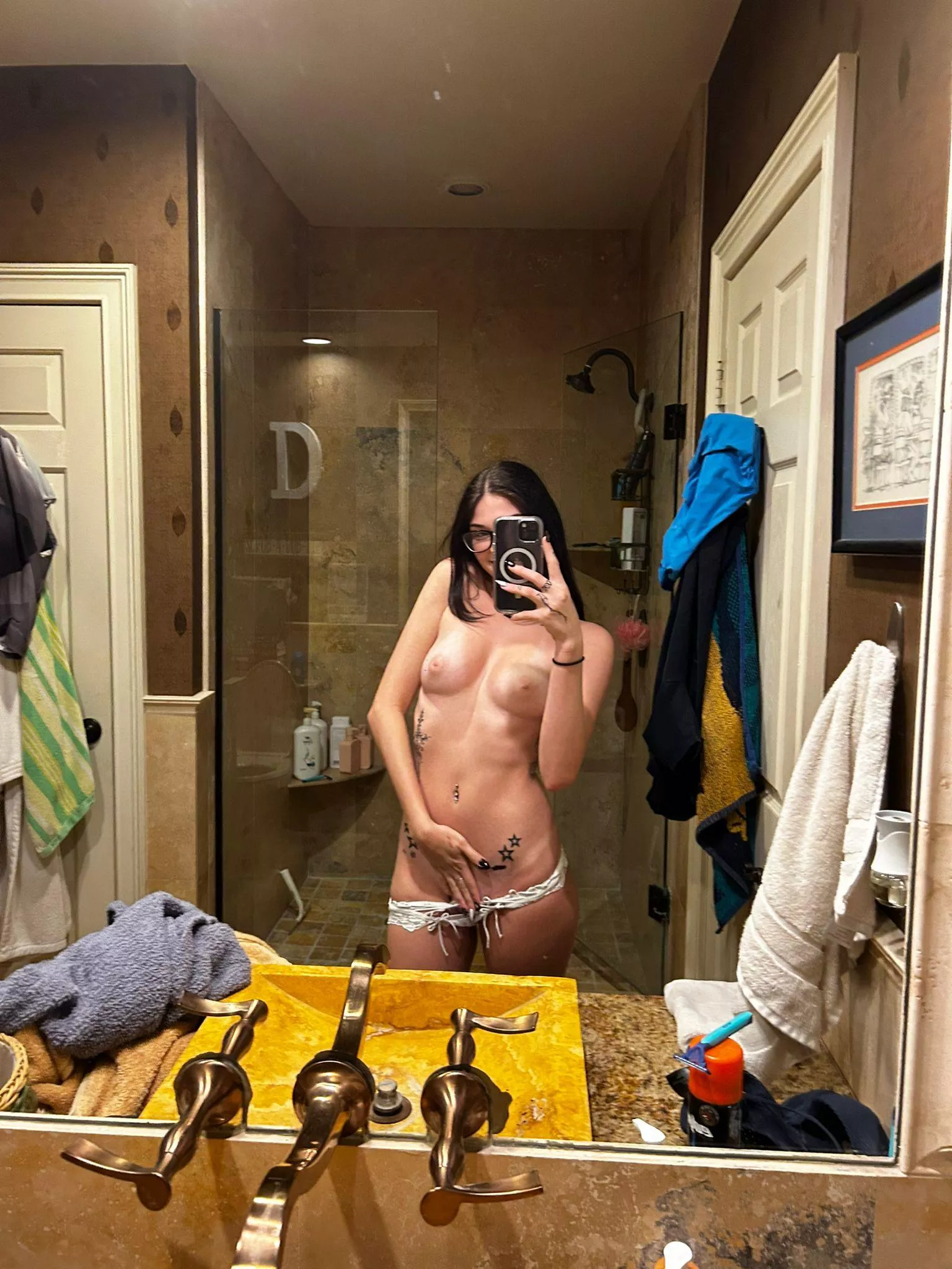 I need naughty company to get these panties all the way off