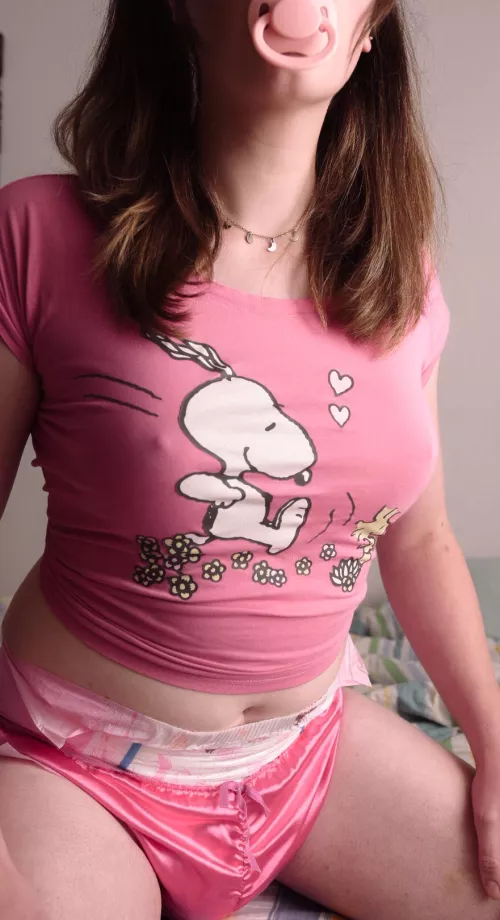 I'm in love with my pink pjs 😍