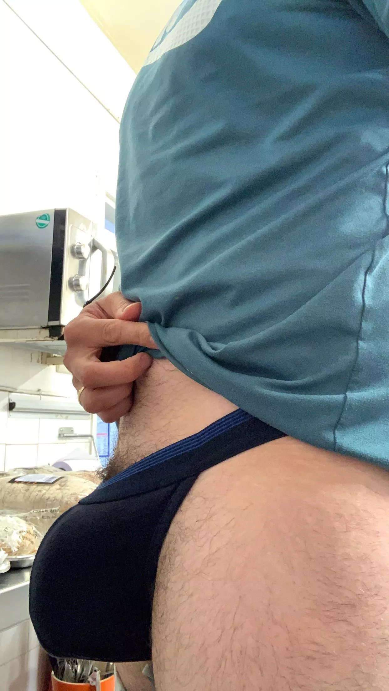 It’s always dangerous when I am working alone 😈