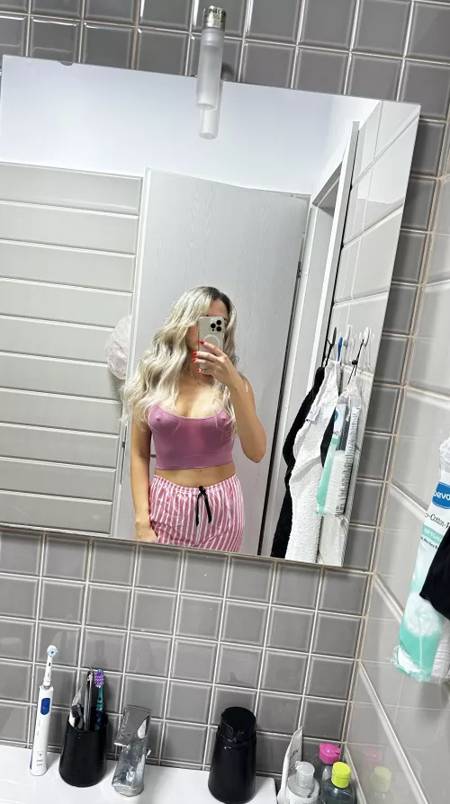 It's like this every time I brush my teeth. Just kidding