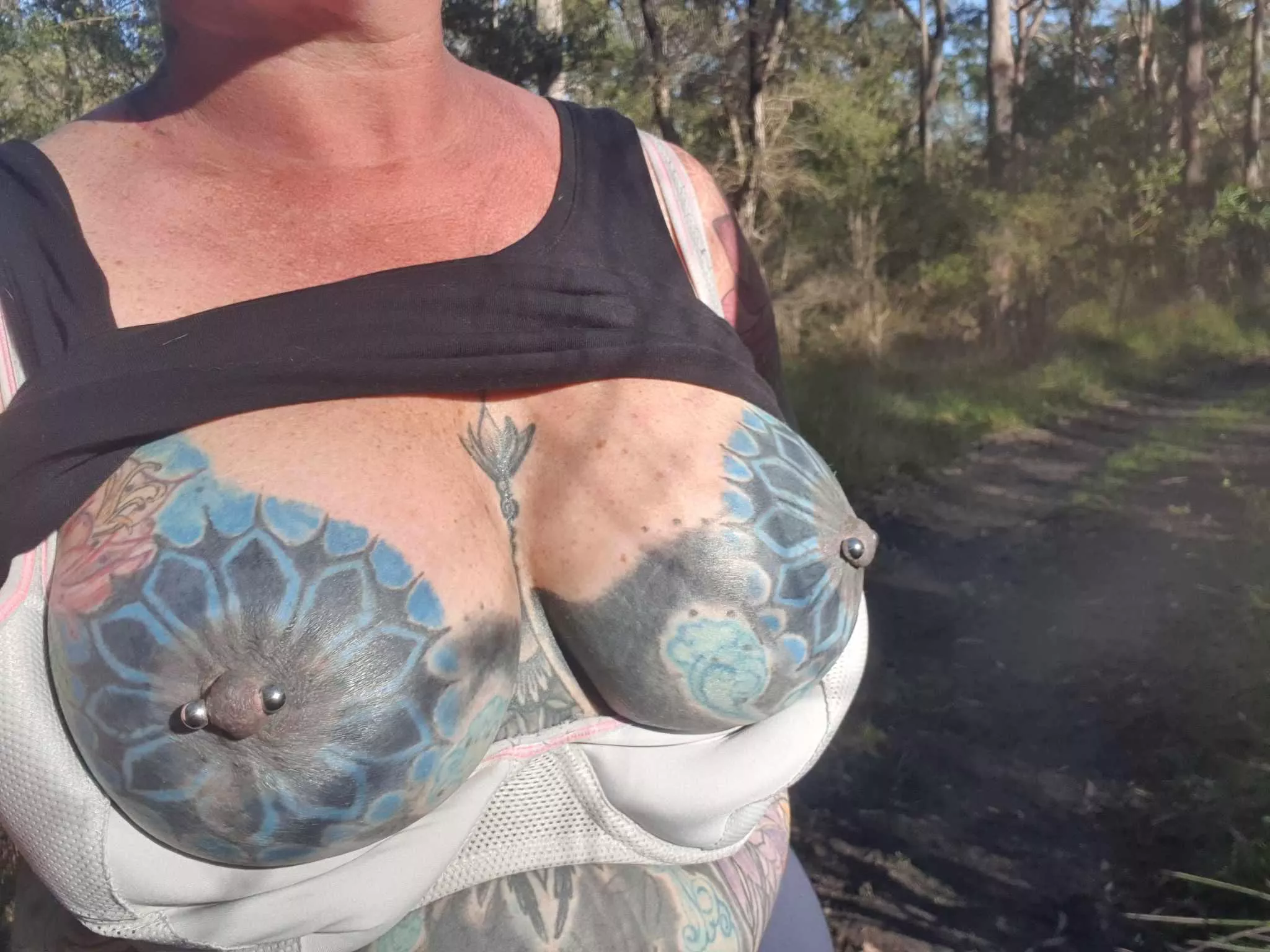 Just a selfie on my morning walk.