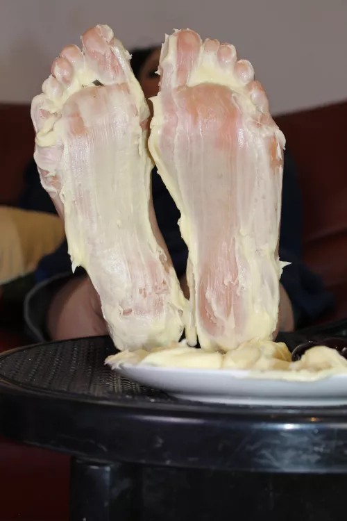 Lady friend struggled to finish licking this off - what to do?