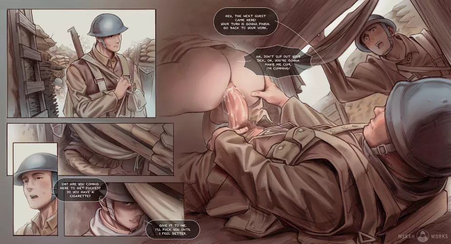 Rest in the trenches (By mskah_t) 