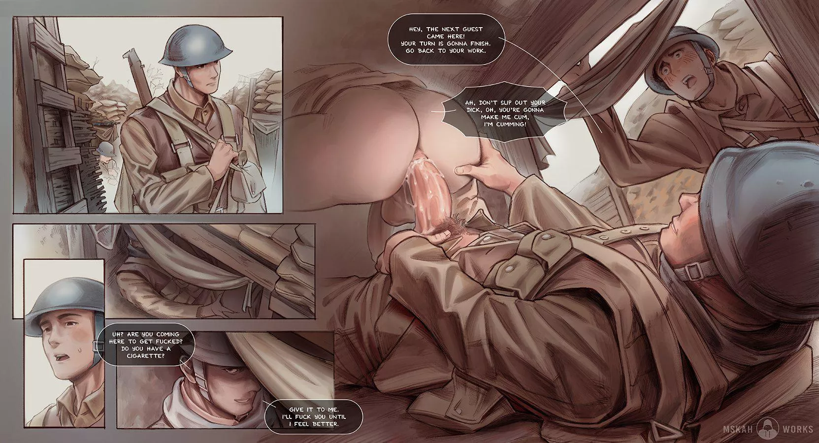 Rest in the trenches (By mskah_t) 