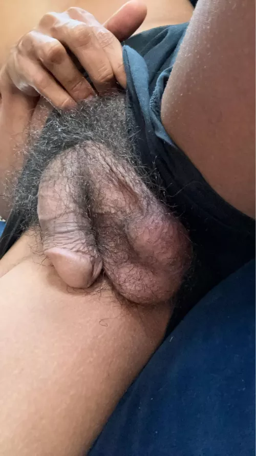 Spilling out of my undies 