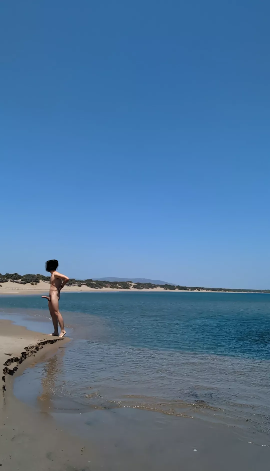 Taking a little beach walk