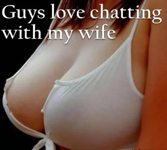 And I love her chatting with them too!