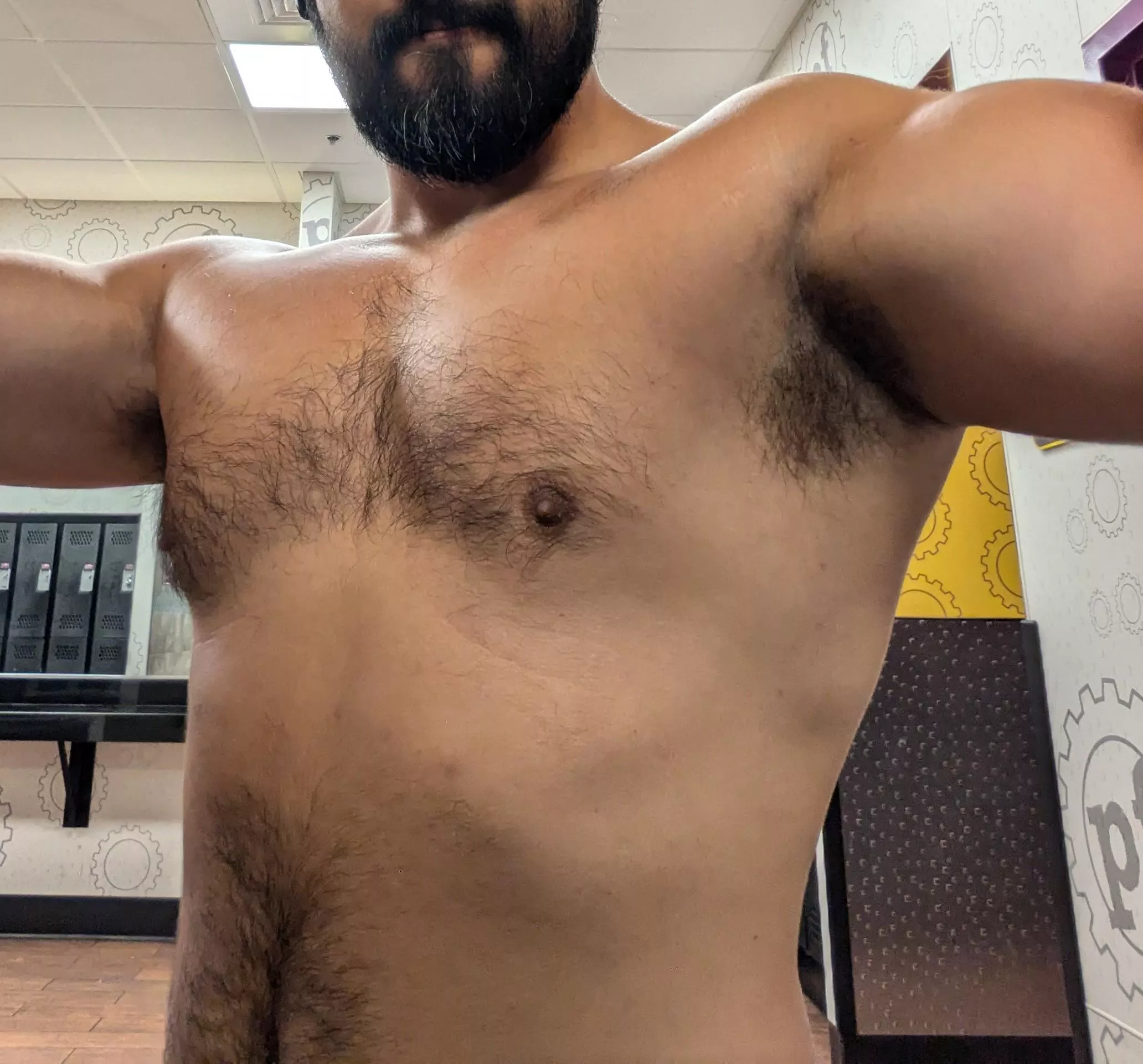 Hope you like my chest hair