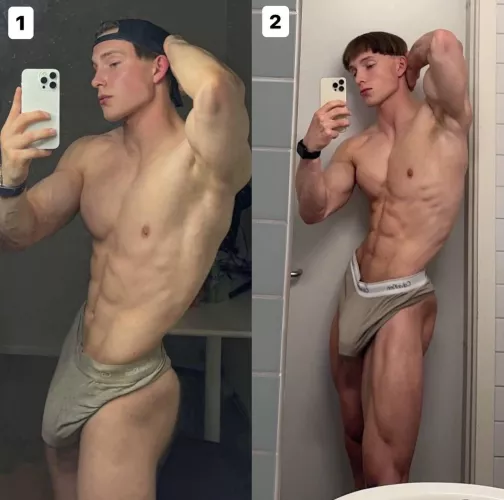 I think that 2 is better, right?