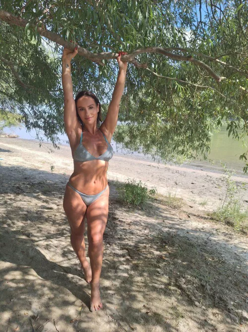 I'd rather be sweating for different reasons hehe