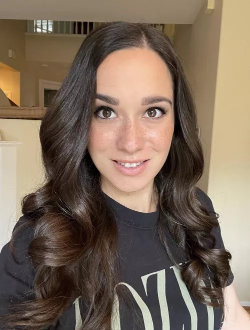 I’ve been in the sun so much recently my hair is starting to get a red tint to it. 