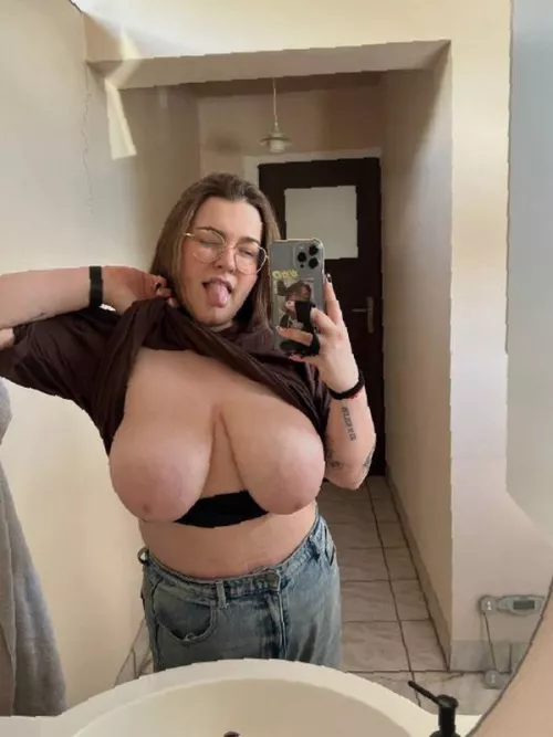 Just tell me my natural milf boobs can still make your cock hard