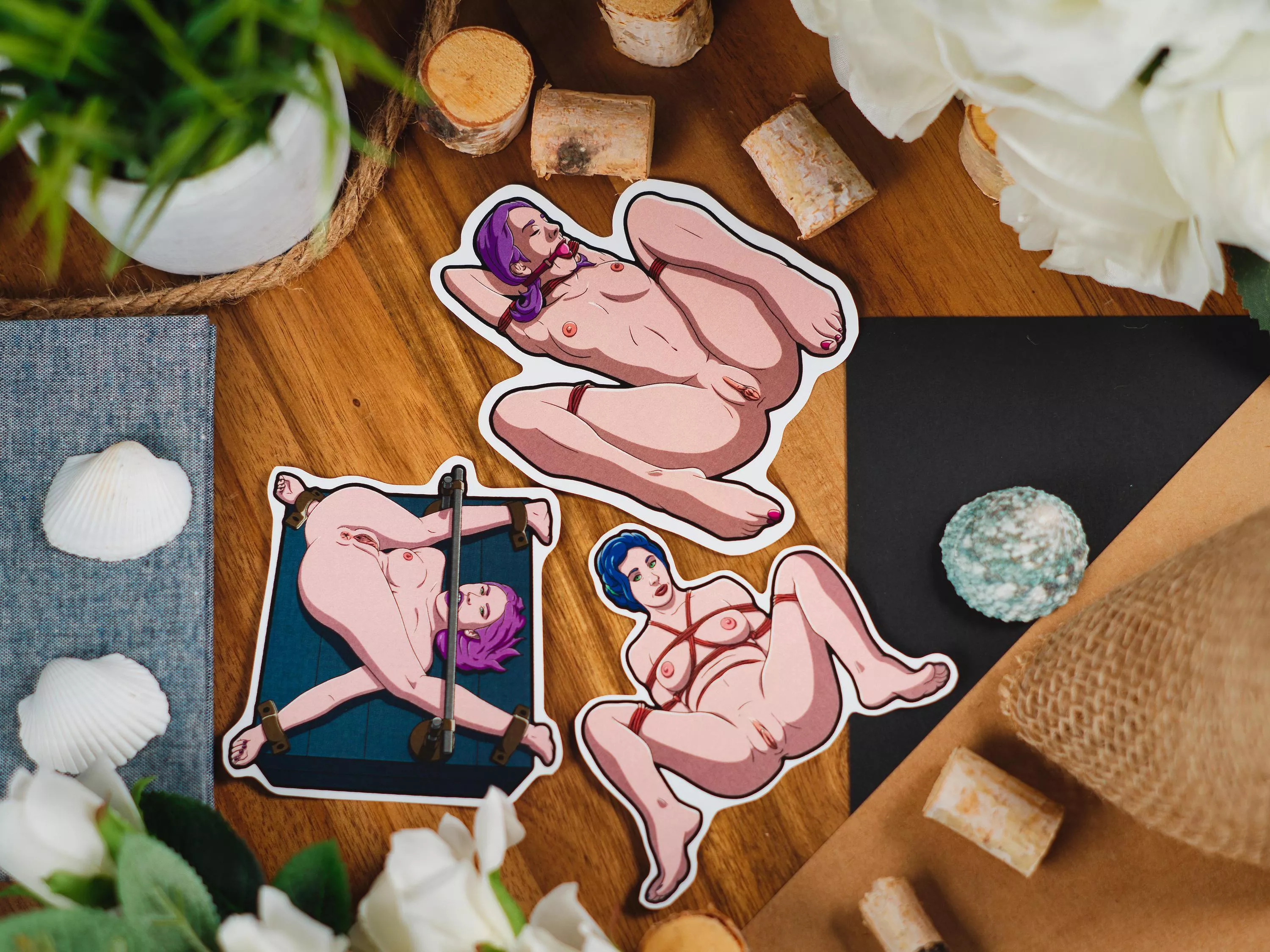 Kinky BDSM Stickers