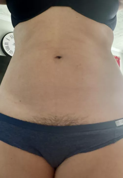 Little panties, big hair