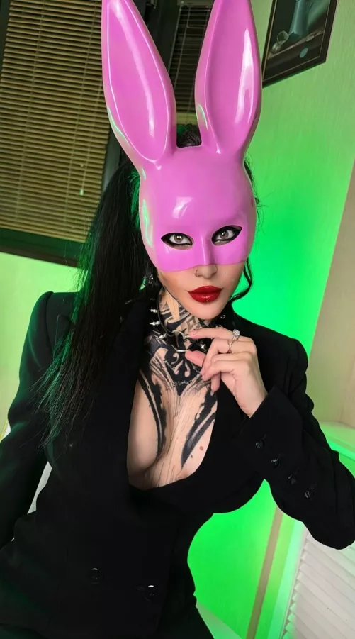 Masks... creepy or kinky?