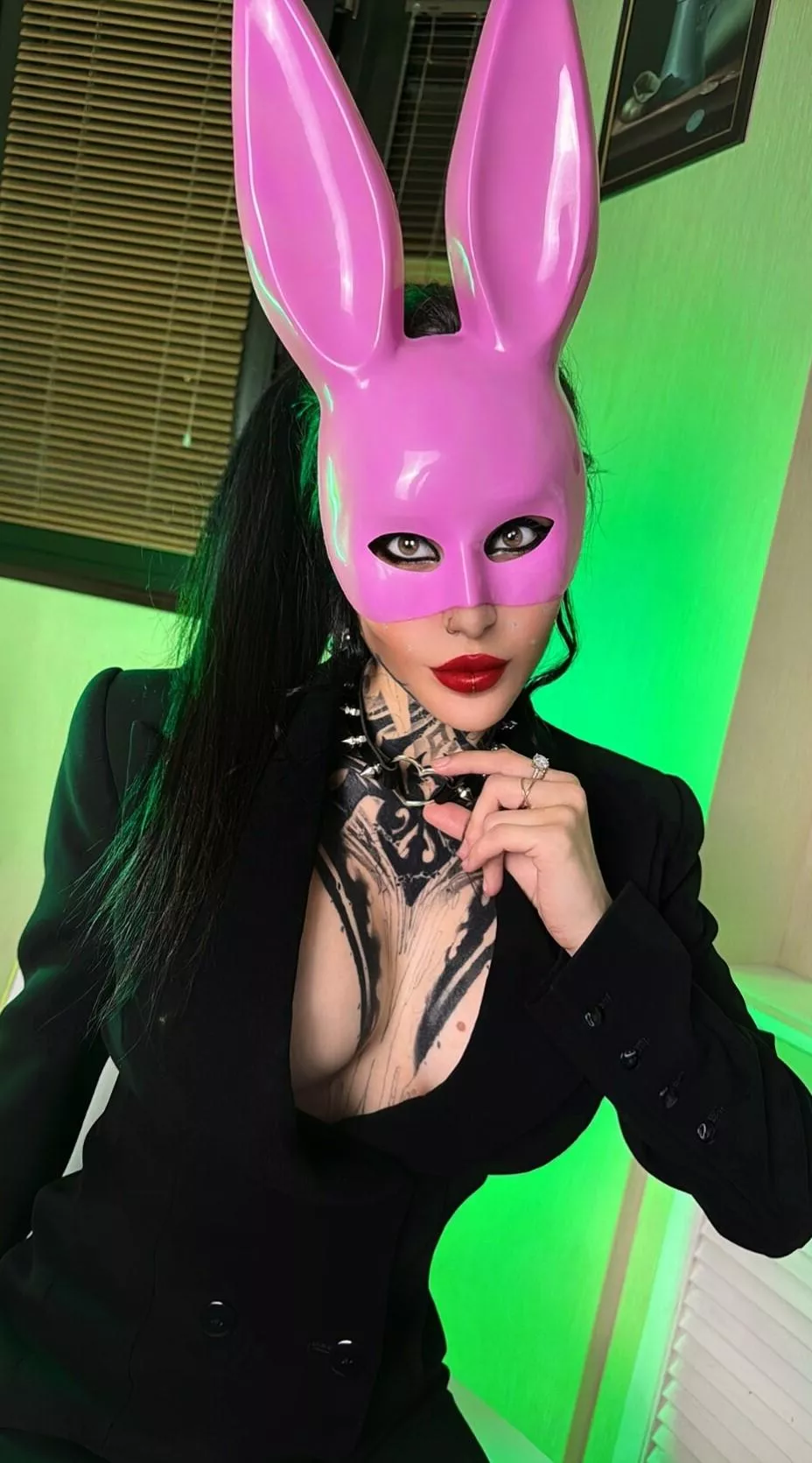 Masks... creepy or kinky?