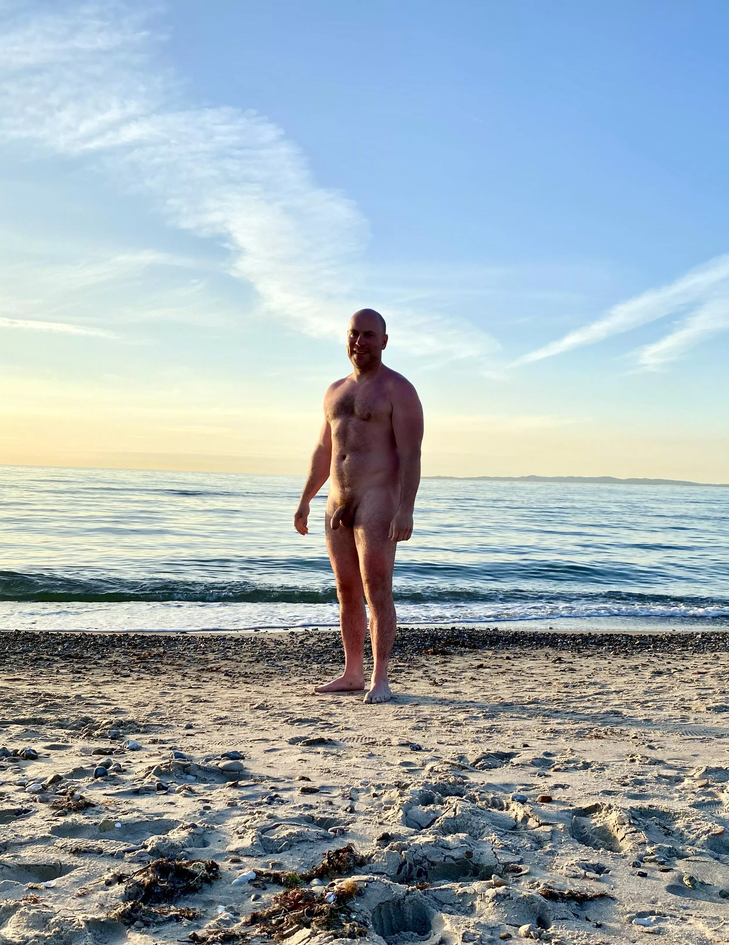 Nothing beats enjoying the beach in your birthday suit