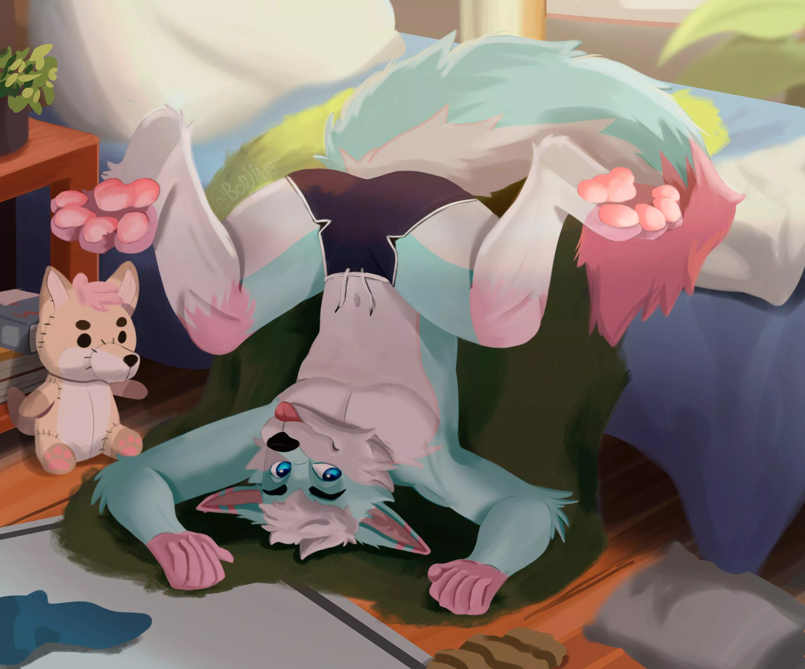 Oops! Fell Out of Bed! [bodjiart]