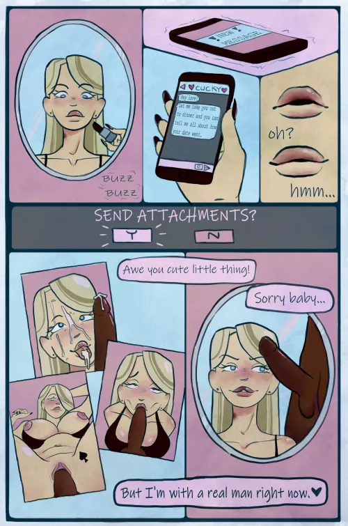 She doesn’t need you… 