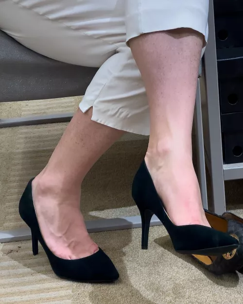 Still Searching For Nice Black Suede Pumps