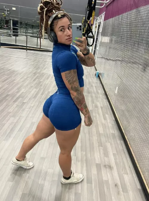 Undoubtedly, my happy place is the gym.