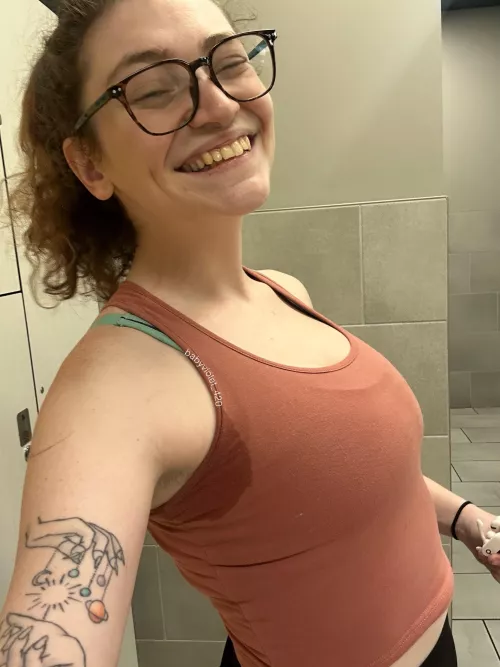 always smiling after a sweaty workout 🤭