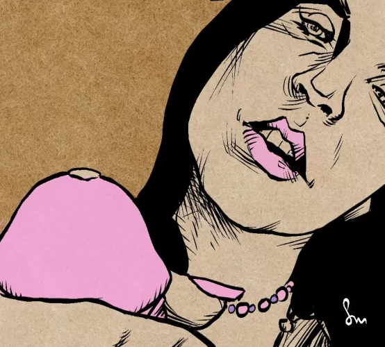 An homage to Klixen, the gentlest domme - art by me