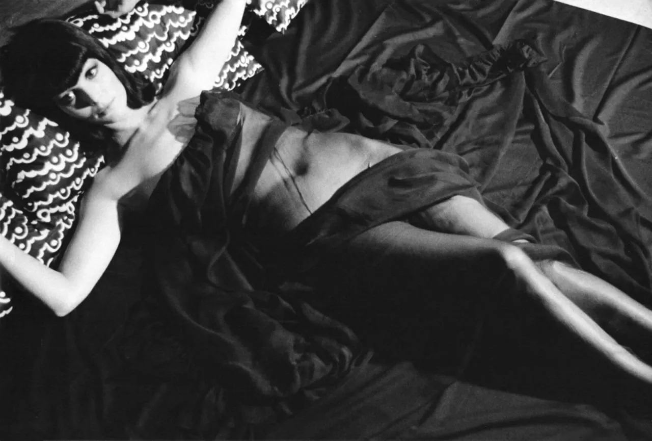 Elsa Martinelli as Eva Kant in publicity still for Diabolik (c. 1965)