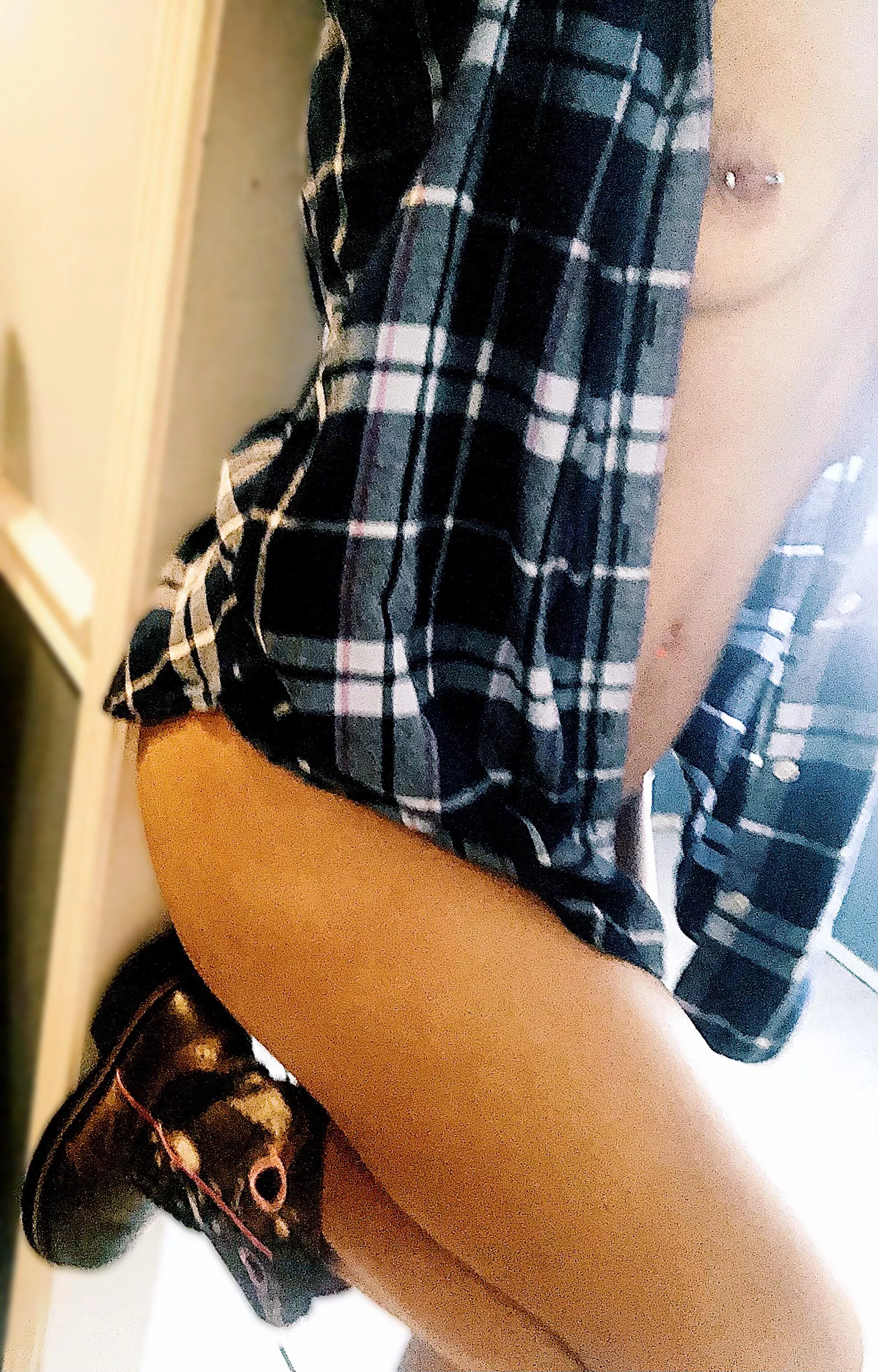 Forgot to show you with the boots, like you asked…