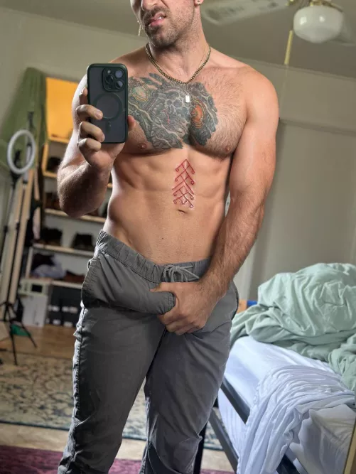 It's grey sweatpants season, just fyi!