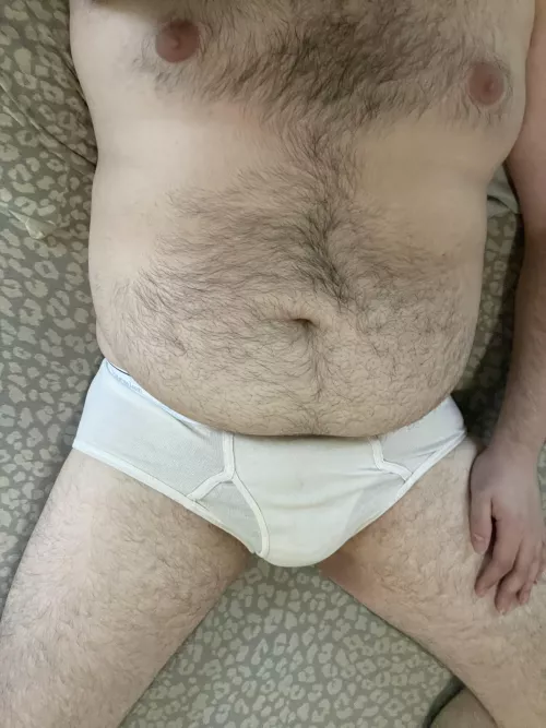 Just another day chillin in my briefs!