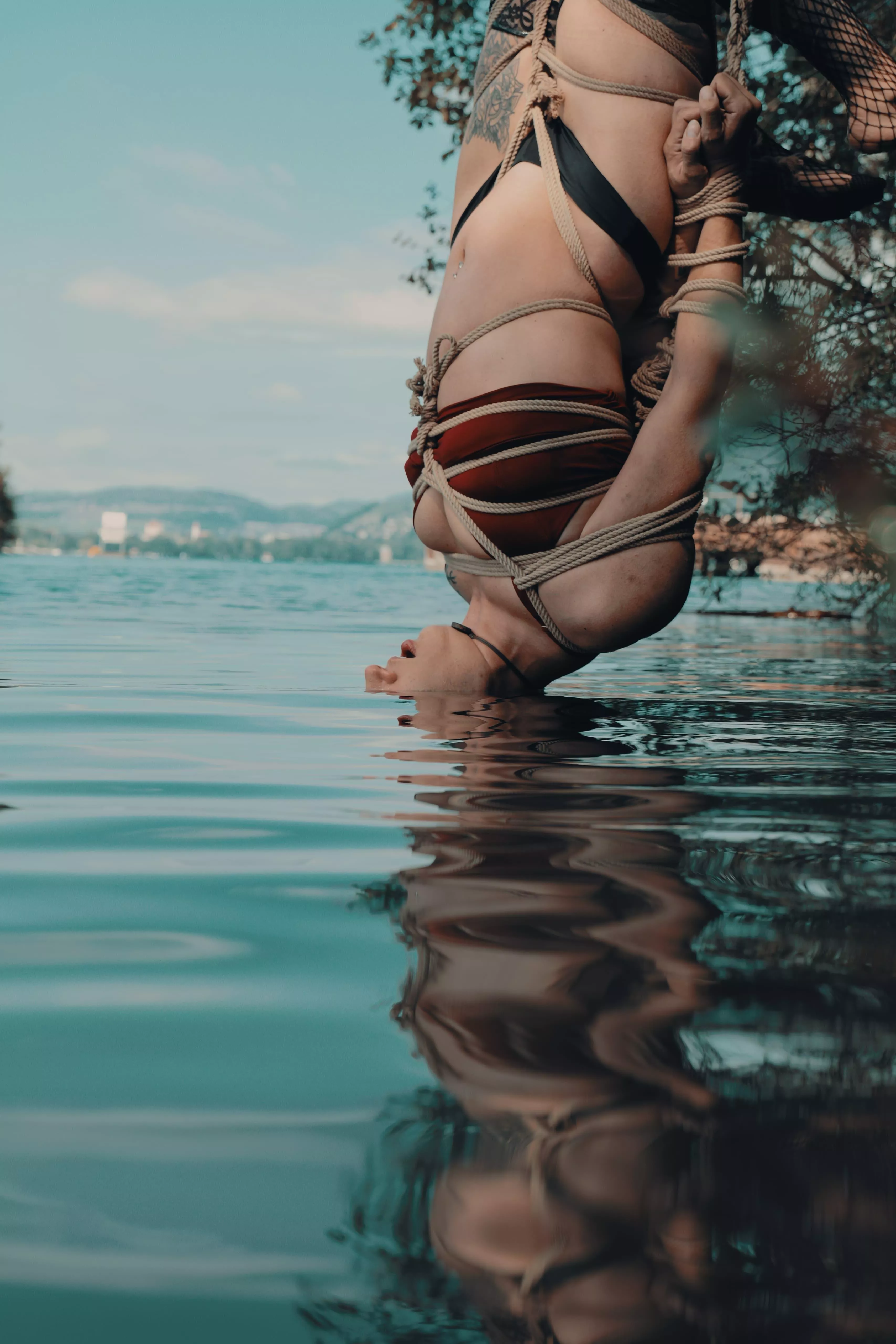 only manual breathing possible