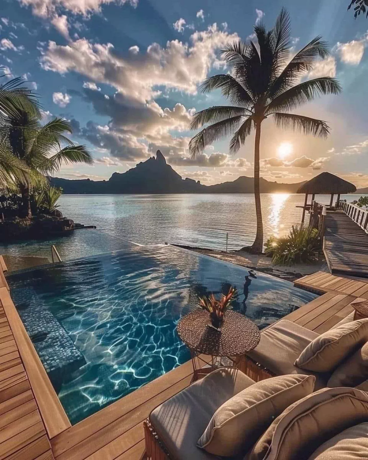  Soaking in the sun, sea, and serenity in the Maldives.