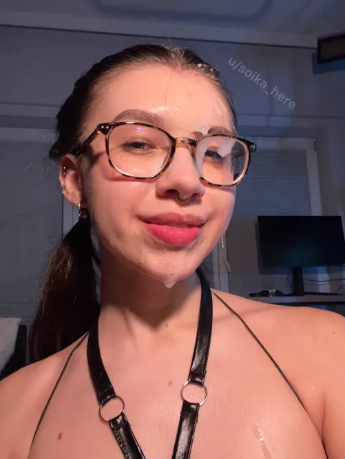 this white face cover is my go-to for ultimate coziness