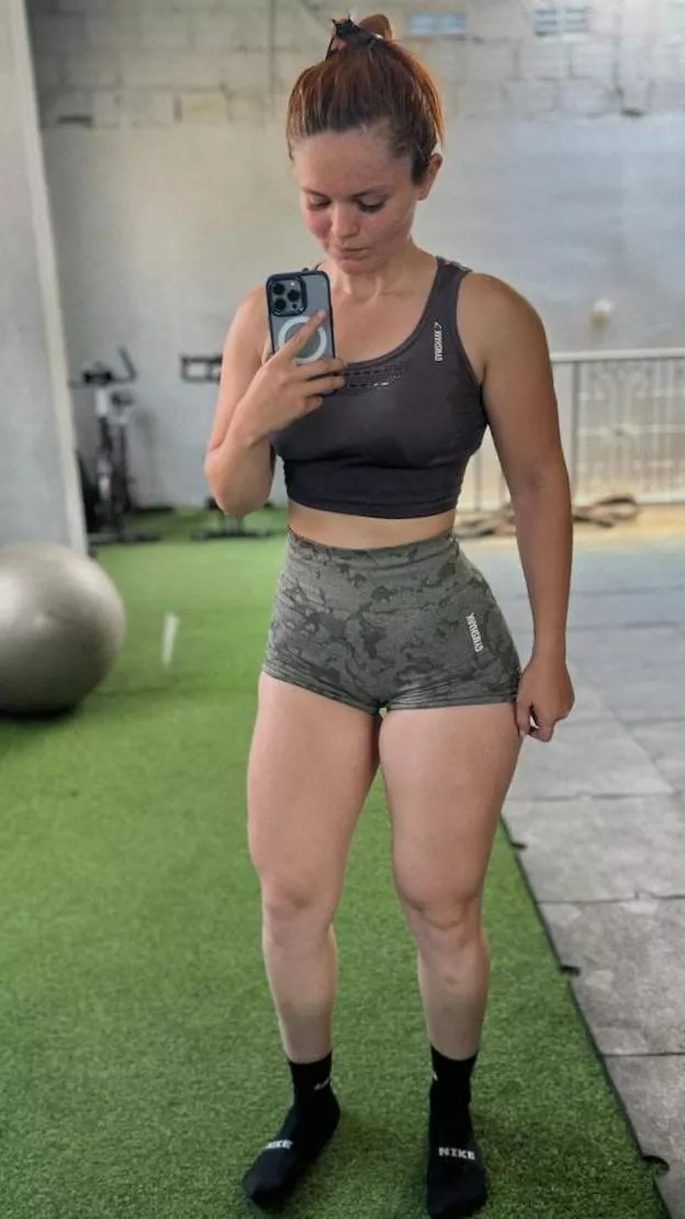 You can tell I never skip leg day