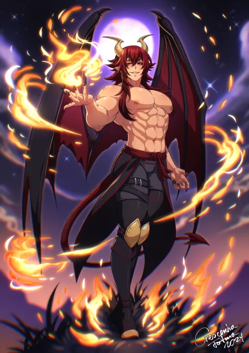 Alctric characterart (for Alctric) [by Crescentia Fortuna]