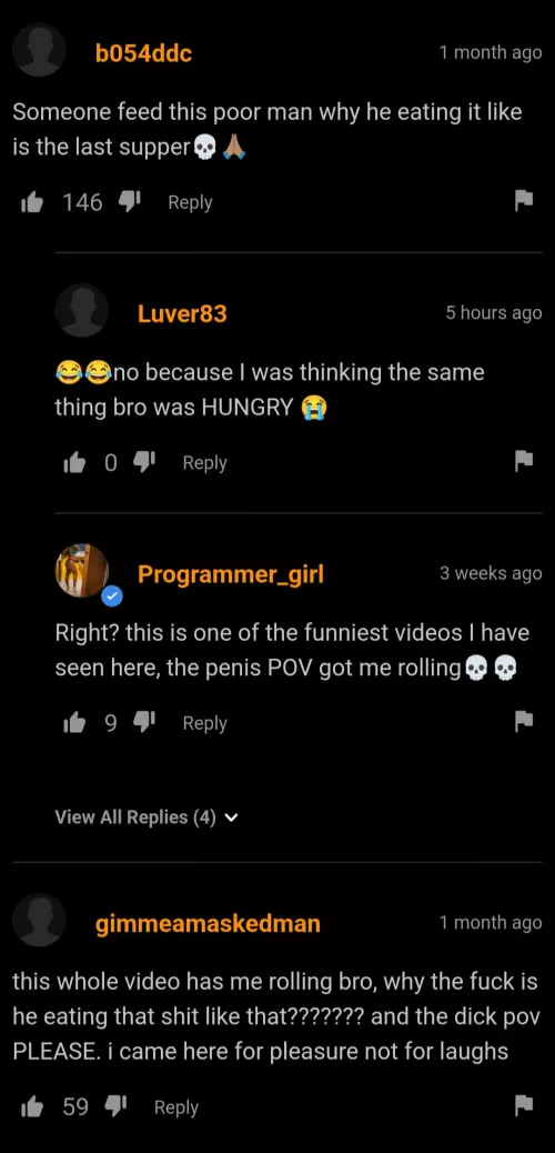 bro was HUNGRY 