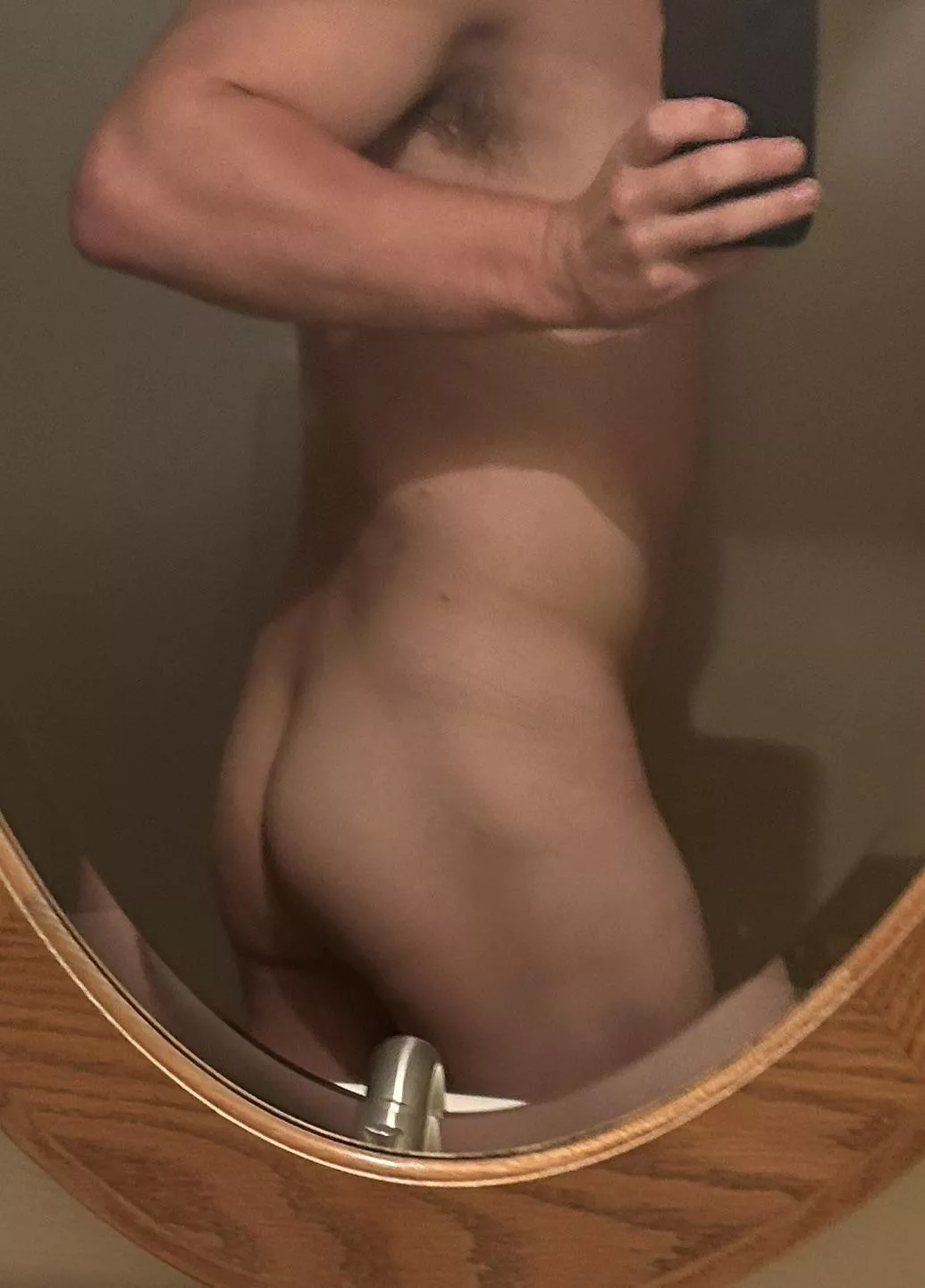 Can I send you fun pics before I get in the shower? :) 