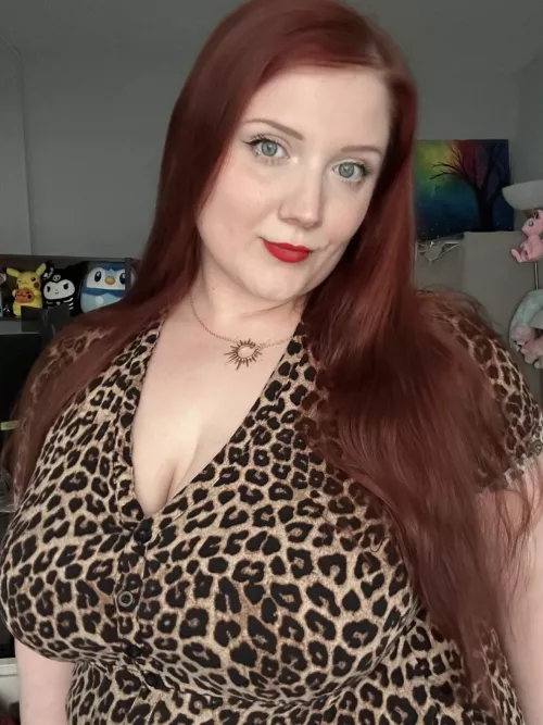 Feeling a bit wild today so I wore this dress