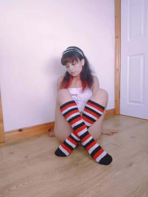 I like fuzzy socks now make them sticky and I'll love them 