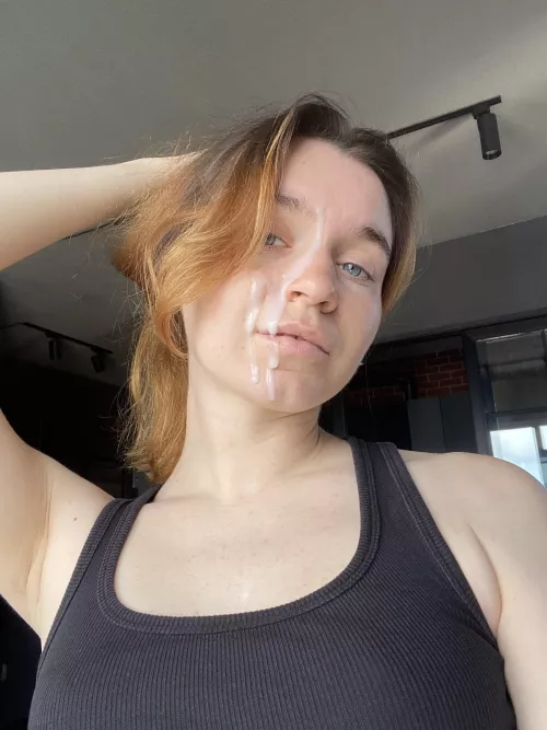 My cheeks wouldn't mind something thick inside it