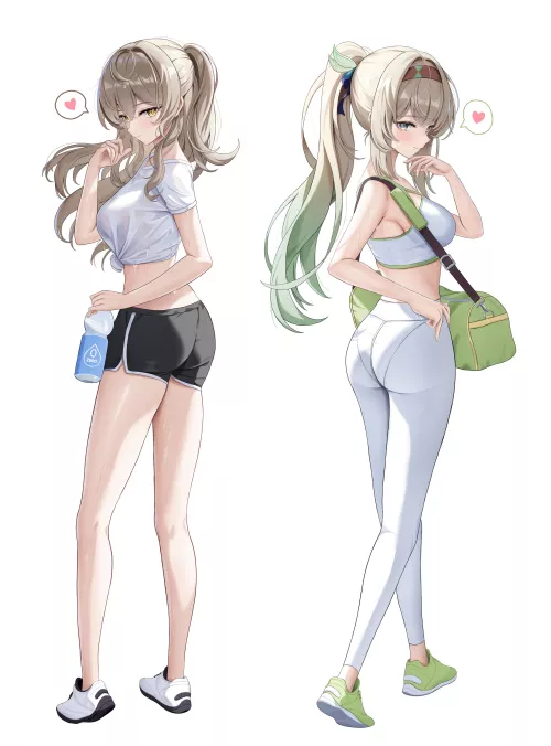 Stelle & Firefly [Honkai Star Rail]