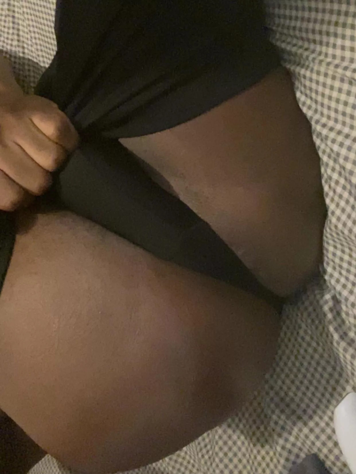 Thong up my booty hole 