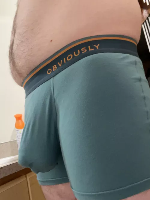 Underwear bulge
