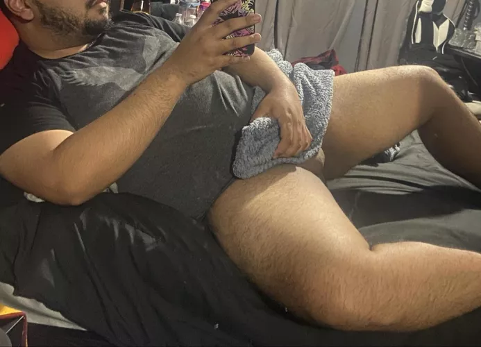 Who wants to see my fat cock?
