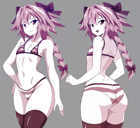 Astolfo's butt and bulge