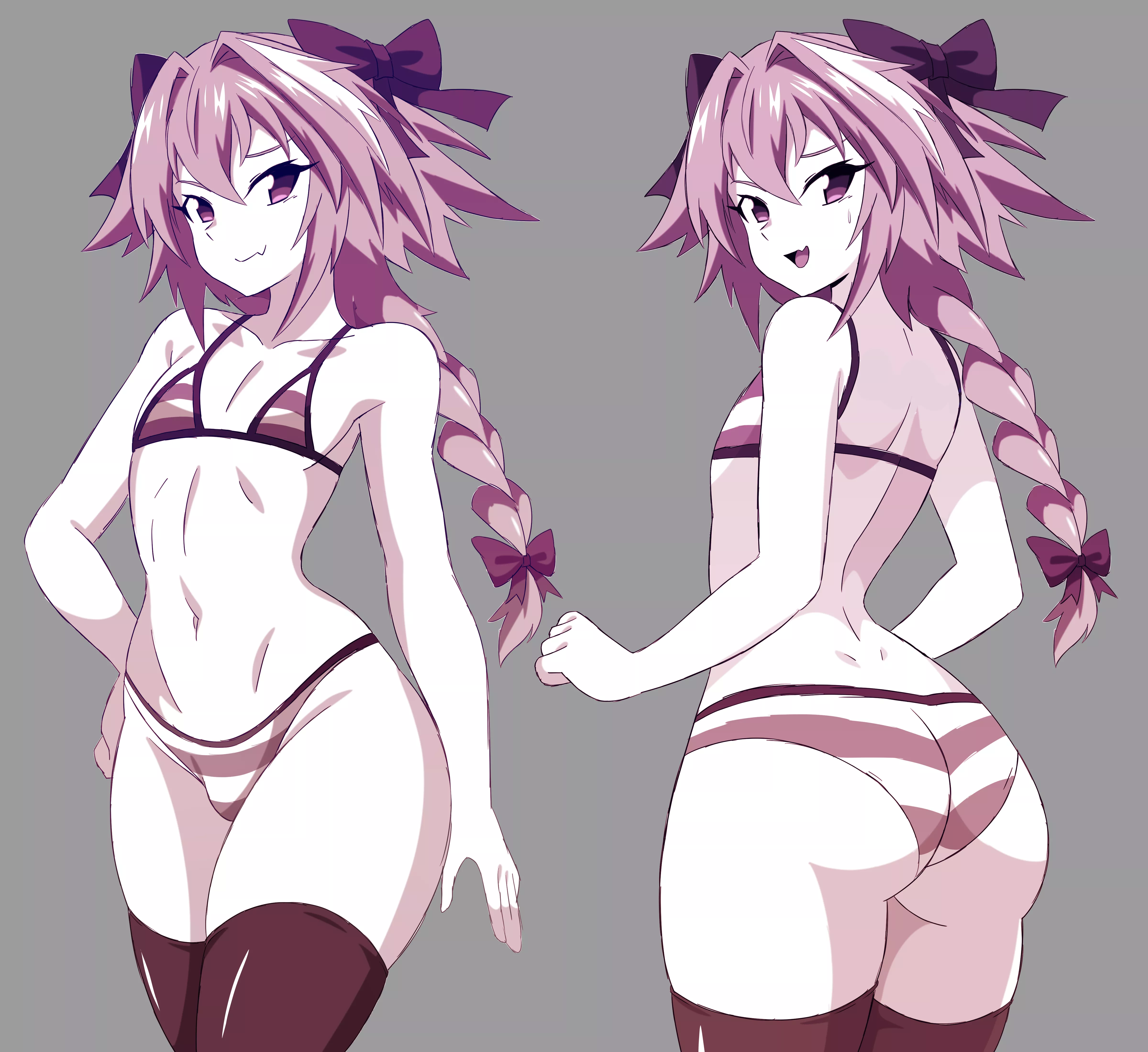 Astolfo's butt and bulge