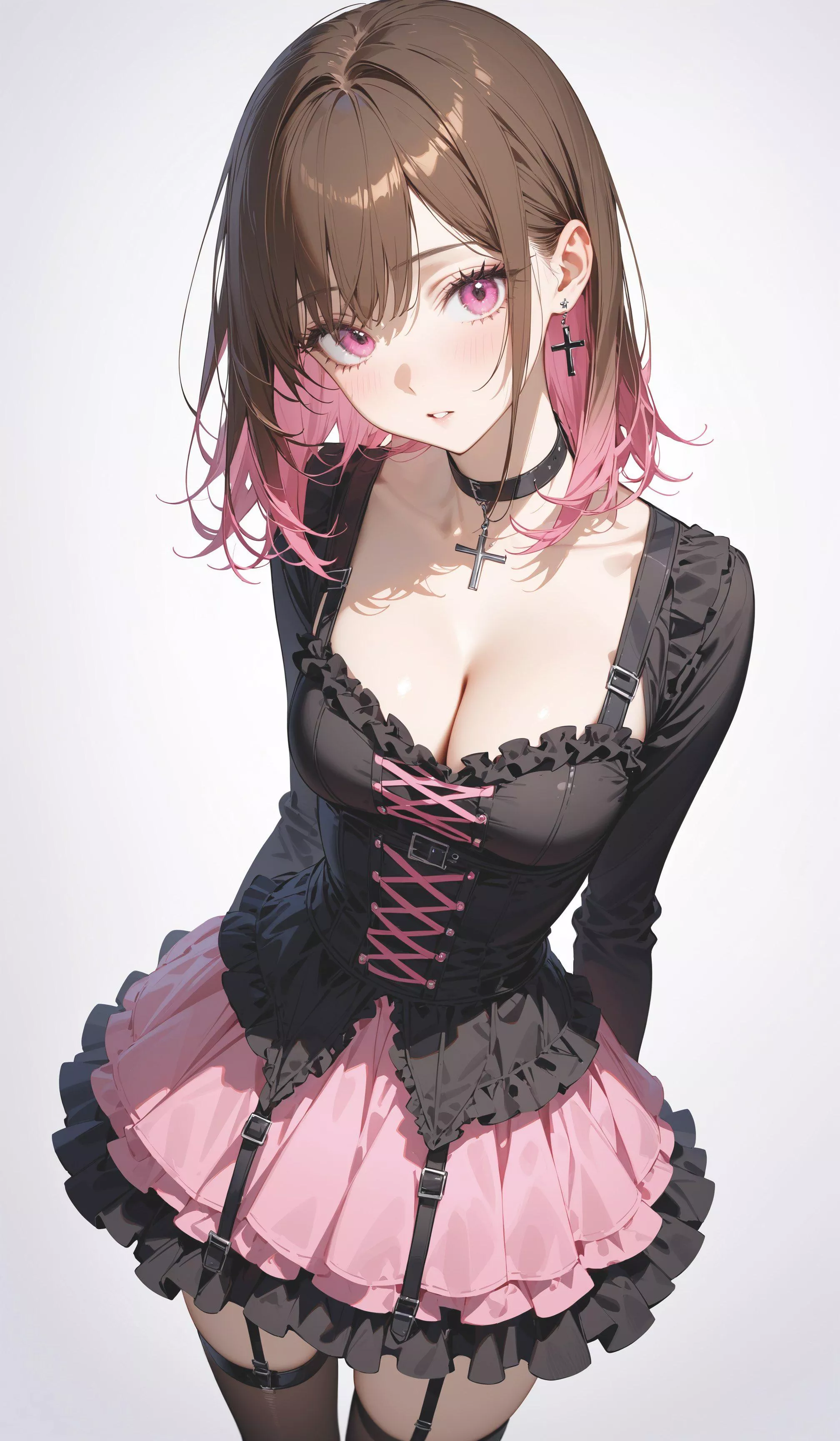 Black/Pink Goth Girlfriend 