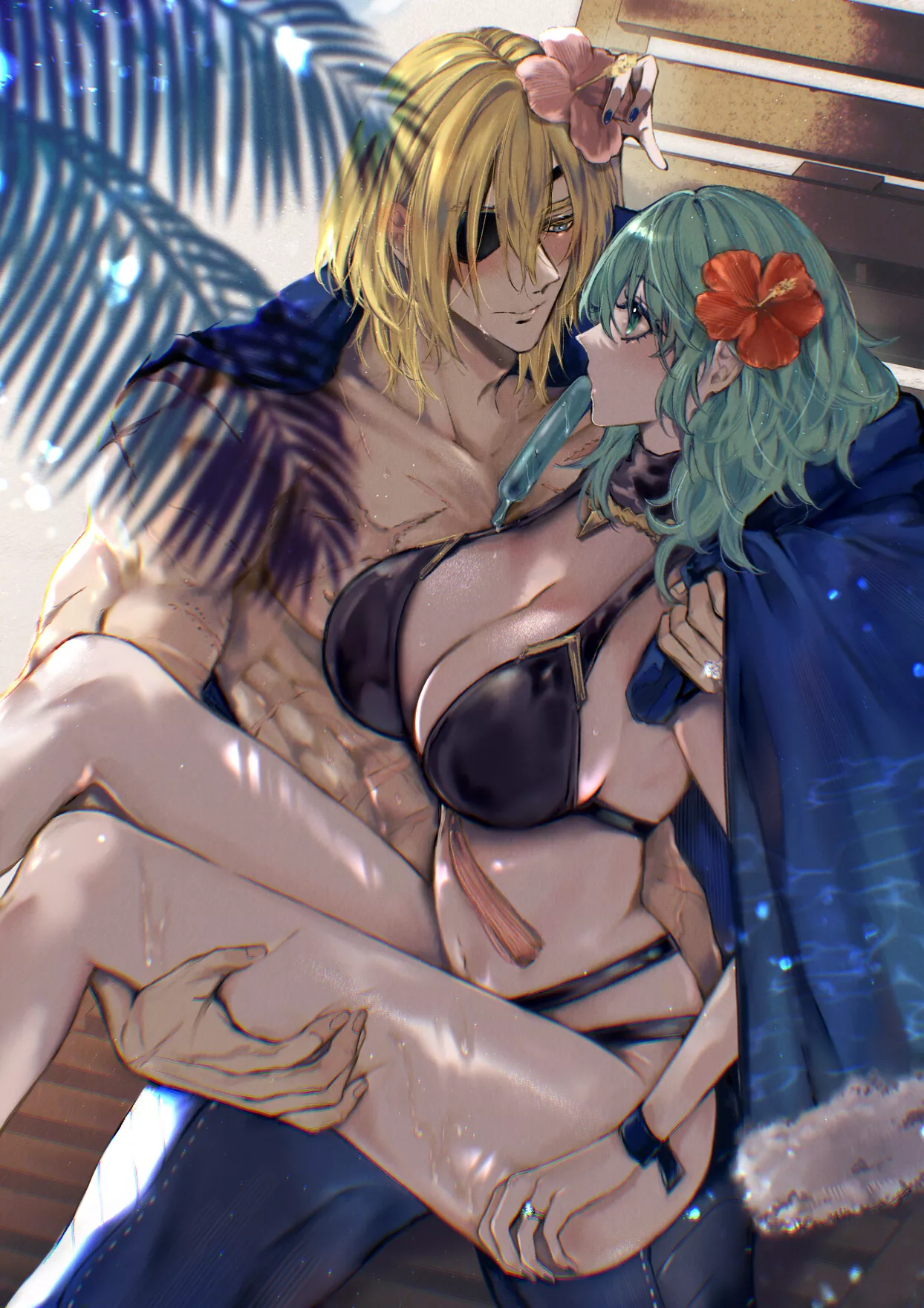 Dimitri Feeling Byleth's Thickness